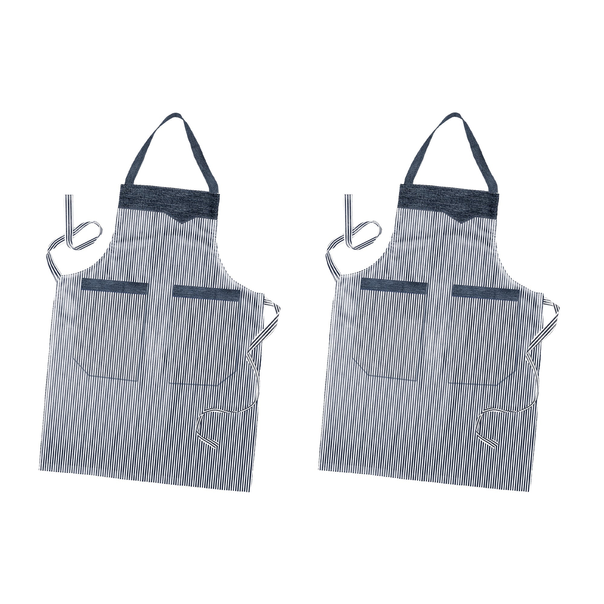 Cooking Apron for Women with Double Pocket~5452