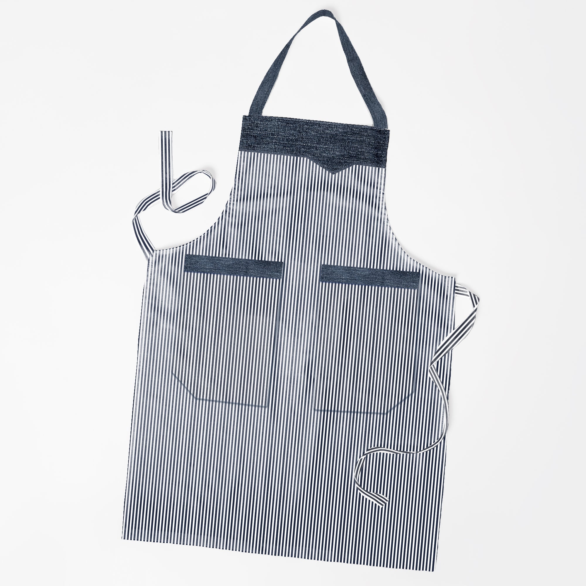 Cooking Apron for Women with Double Pocket~5452