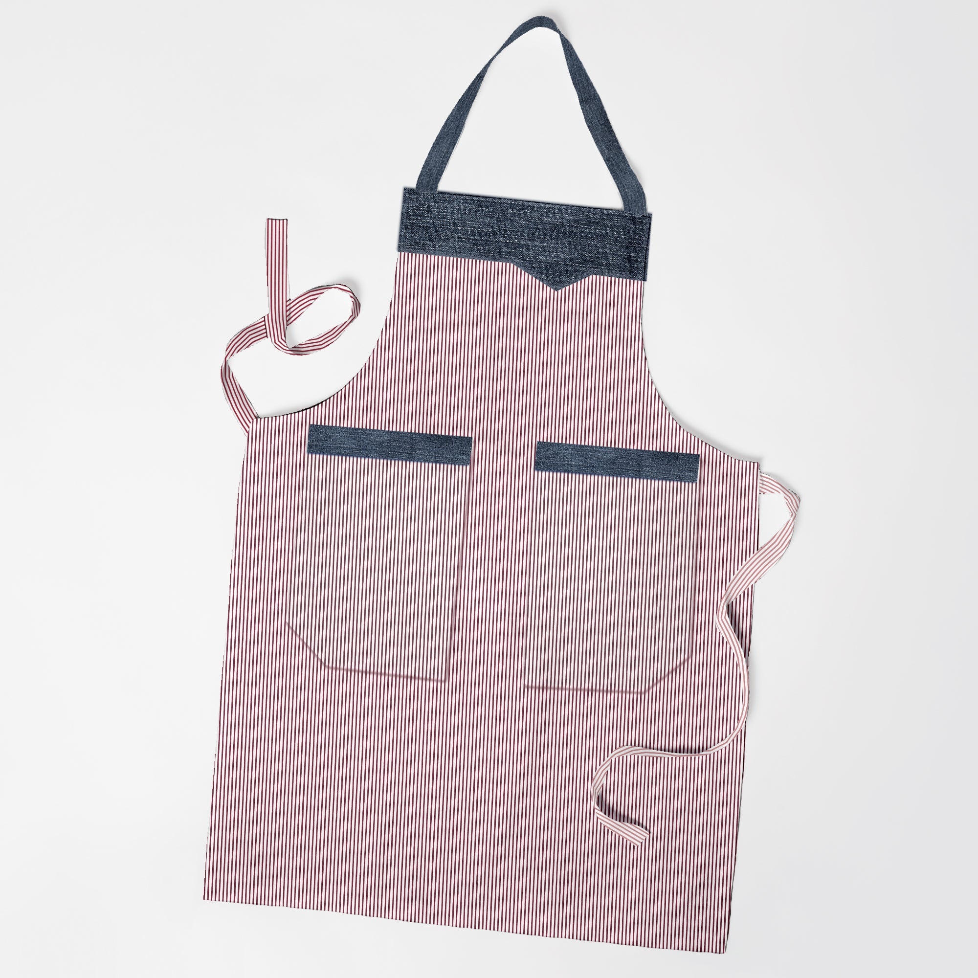 Cooking Apron for Women with Double Pocket~5452