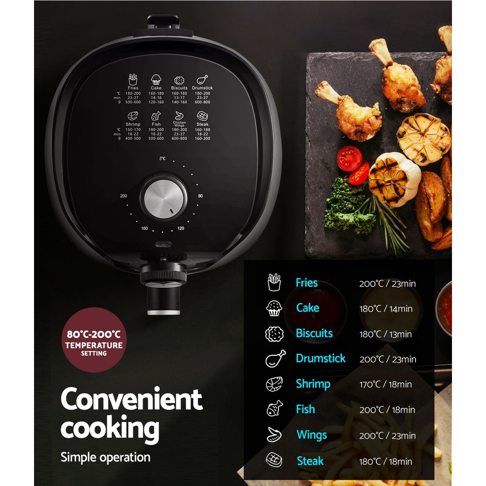 DEVANTI Air Fryer 2.5L