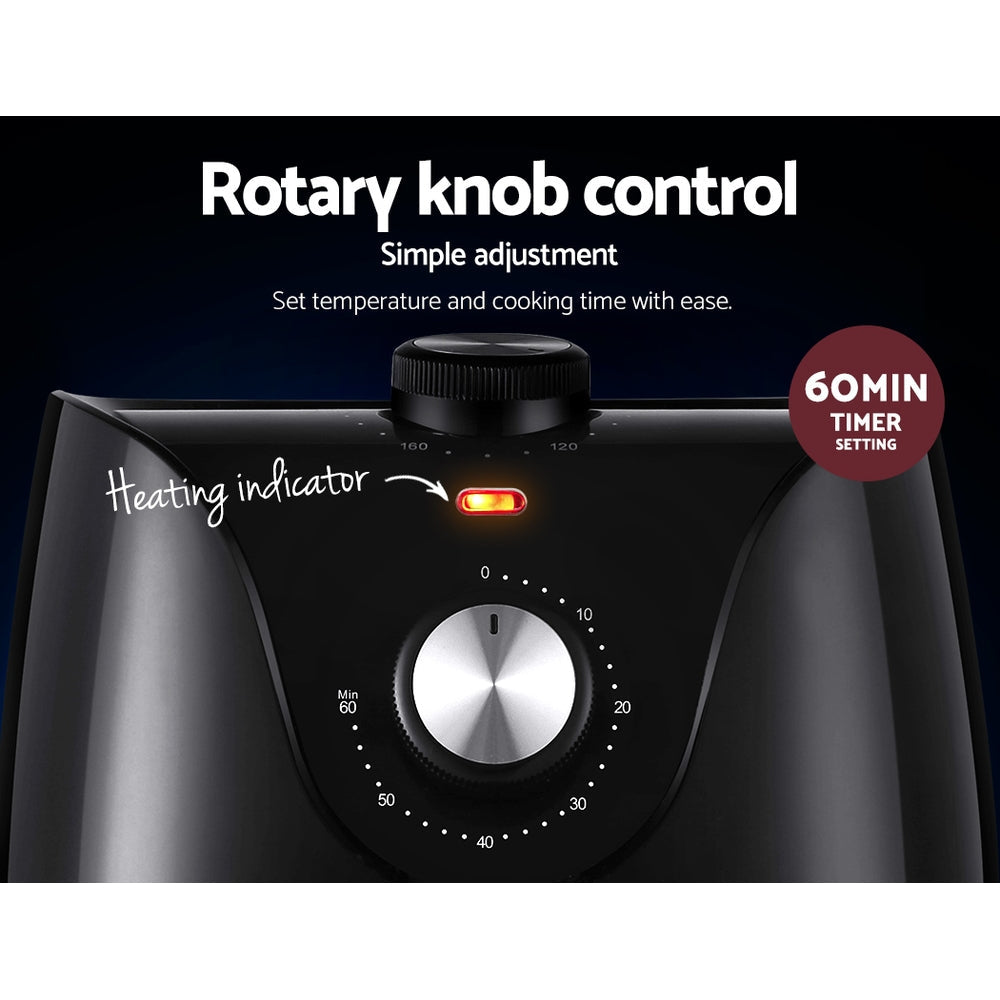 DEVANTI Air Fryer 2.5L