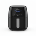 DEVANTI Air Fryer 6.5L LCD Touch Screen displaying 200 degrees